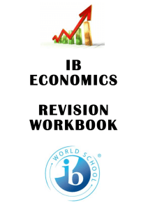 IB Economics Revision Workbook