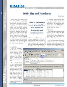 ORAtips - Oracle FAQ