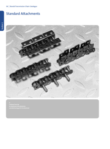 Renold Attachment Chain Brochure