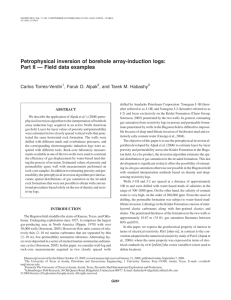 Petrophysical inversion of borehole array-induction logs