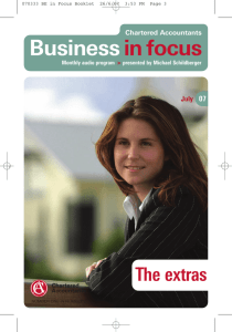 Business in focus - Business Essentials