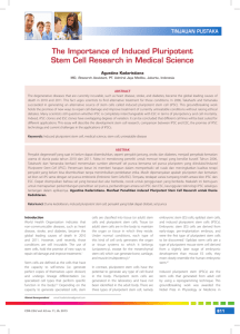 06_234The Importance of Induced Pluripotent Stem Cell Research