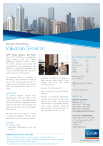Valuation Services - Colliers International