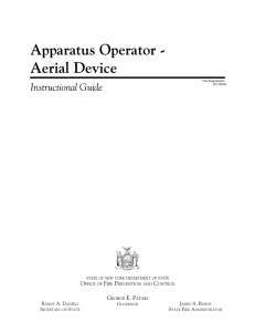 Apparatus Operator - Aerial Device
