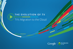TV's Migration to the Cloud