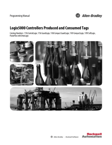 Logix5000 Controllers Produced and Consumed Tags