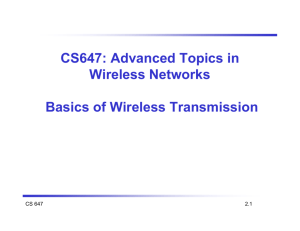 Wireless Transmission