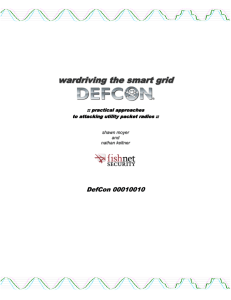 Wardriving the Smart Grid