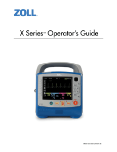 X Series™ Operator's Guide