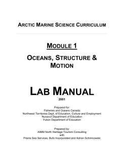 lab manual - ArcticNet