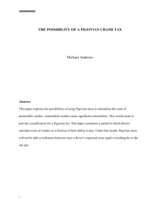 the possibility of a pigovian crash tax