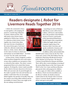 FriendsFOOTNOTES - Friends of the Livermore Library