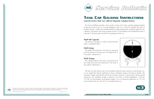 Gauge Instruction Manual - American Railcar Leasing