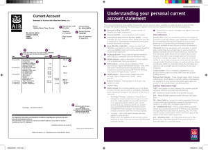 AIB Bank Statement: Account Transactions & Details