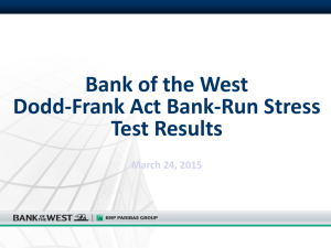 Stress Test Disclosures