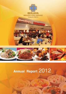 Annual Report - Berjaya Corporation Berhad