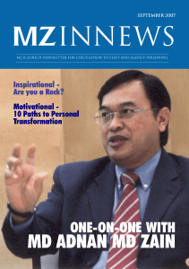 MD ADNAN MD ZAIN - MCIS Insurance Berhad