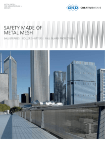 Safety Metal Mesh Brochure