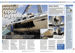 repair a wreck/fjp.indd - Goodacre Boat Repair & Refit