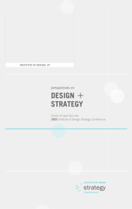 perspectives-on-design-and-strategy - IIT Institute of Design