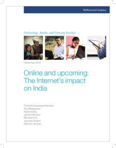Online and upcoming: The Internet's impact on India