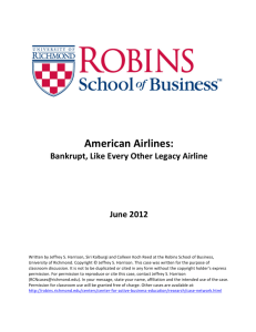 American Airlines - Robins School of Business