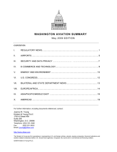 washington aviation summary