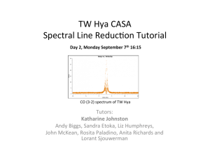 Spectral-line interferometry