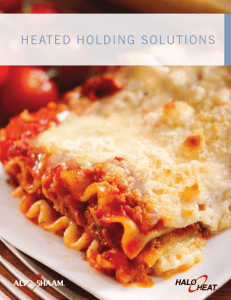 heated holding solutions - Alto