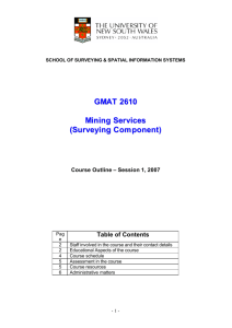 GMAT2610 Surv Component Course Outline 2007_r