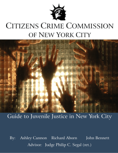 Guide To Juvenile Justice In Nyc