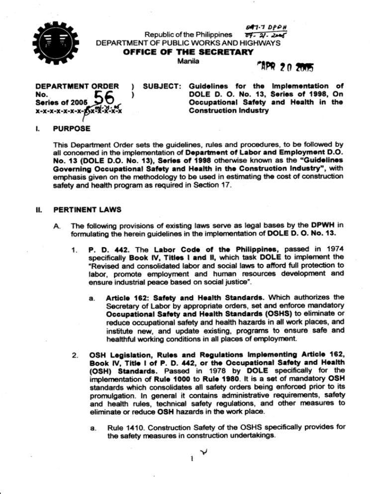 Guidelines For The Implementation Of DOLE D O No   008411232 1 4ca823b68fbee2120863903060807e66 768x994 