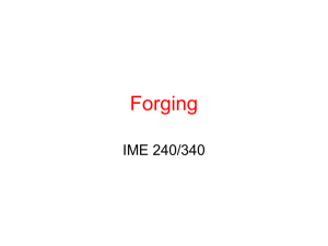 Forging - Personal Web Pages