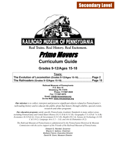 Prime Movers - Railroad Museum of Pennsylvania