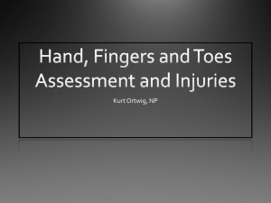 Hand Injuries and Assessments - NorthShore Emergency Medicine