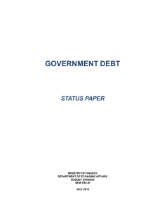 government debt - Ministry of Finance