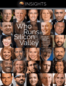 Who Runs Silicon Valley