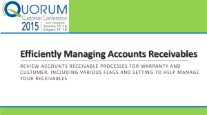 5. Effectively Manage Accounts Receivables