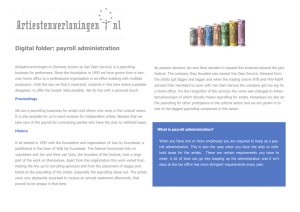 Digital folder: Payroll administration