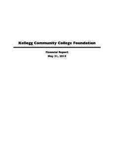 KCC Foundation Financial Report 2015