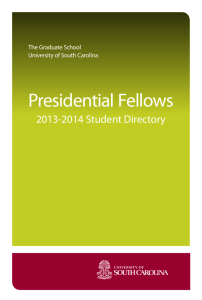 Presidential Fellows - The Graduate School
