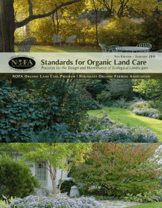 NOFA Standards for Organic La