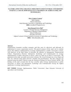 International Journal of Education and Research Vol. 3 No. 12