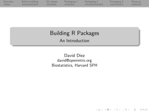 Building R Packages