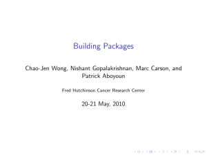 Building Packages