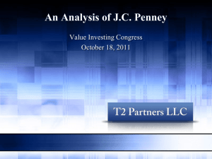An Analysis of JC Penney