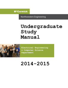 2015-16 Undergraduate Study Manual