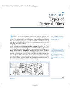 Types of Fictional Films