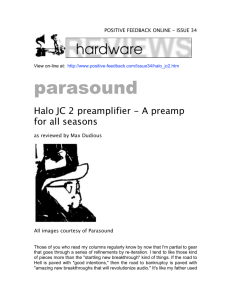 Review - Parasound