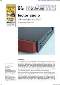 lector http://www.positive-feedback.com/Issue32/lector.htm 1 di 4 02